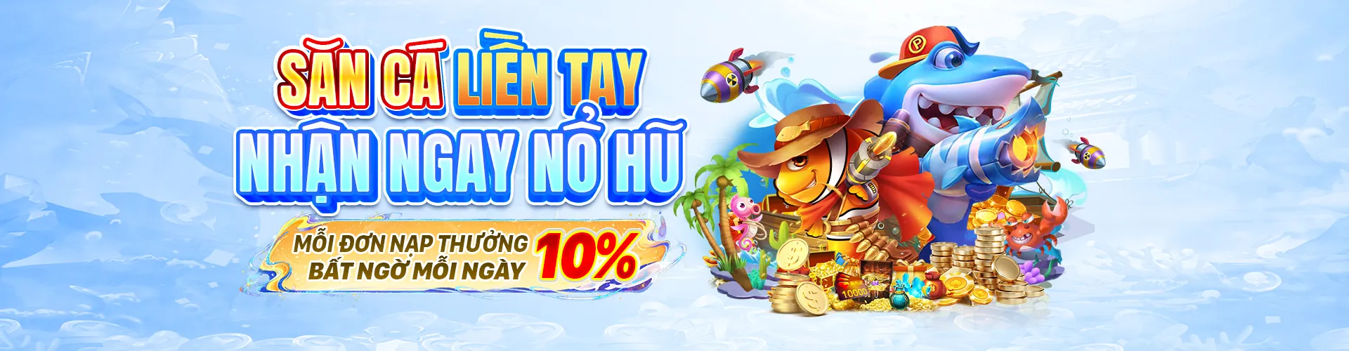 Hình ảnh chính của game bắn cá f1688 app với đồ họa sống động